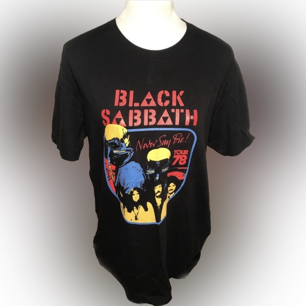 Black Sabbath Never Say Die Band Tee